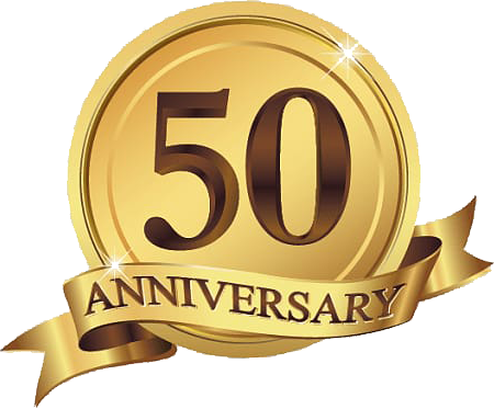50th anniversary logo